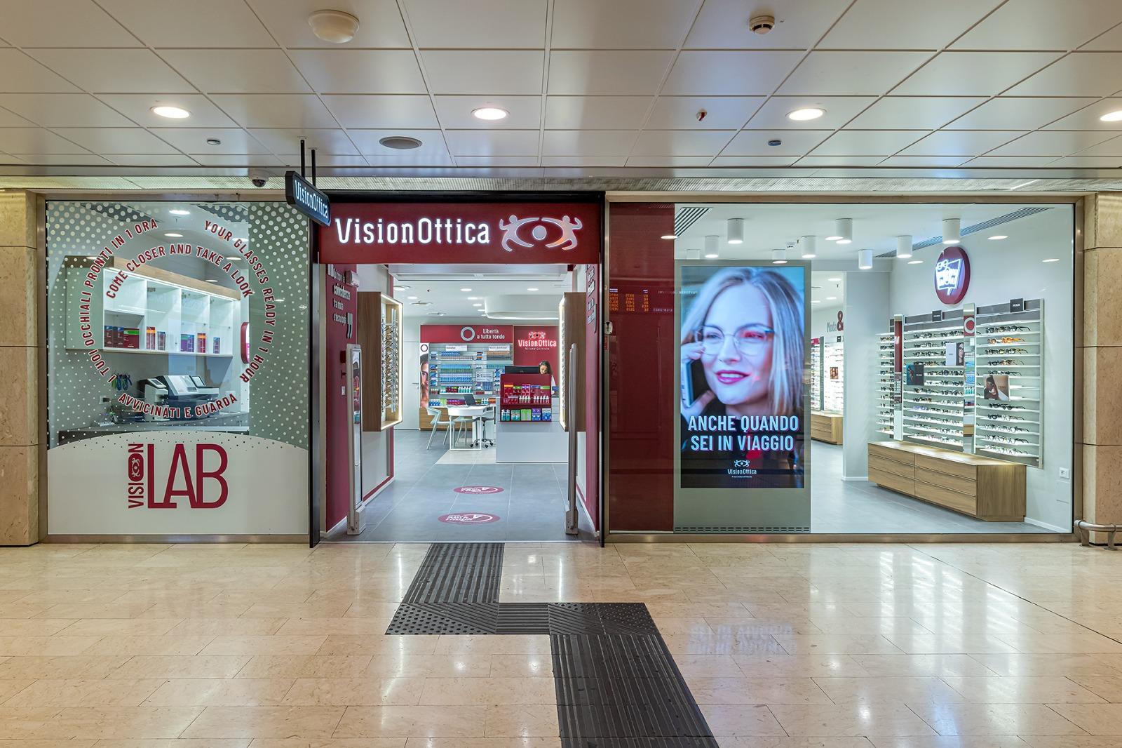 Milano Centrale accoglie il nuovo store VisionOttica